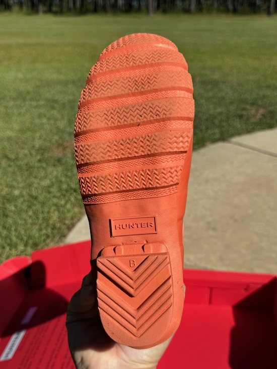 Hunter Original Kids Nebula-JFT6040NEB-Alpine Poppy-Size 5B/6G - Picture 3 of 8